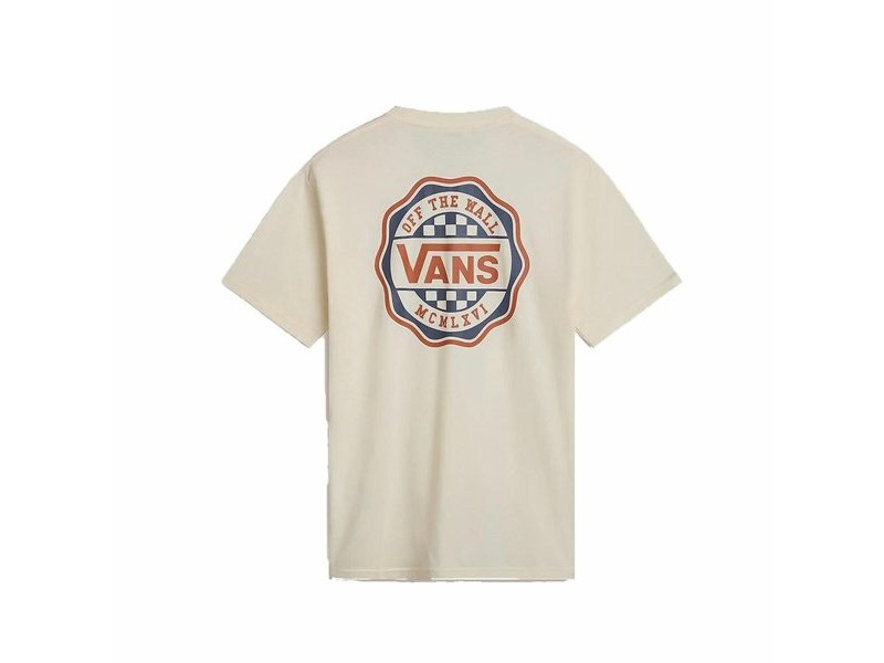 Мъжка тениска с къс ръкав Vans Hawl Pass Ss Crew Бежов