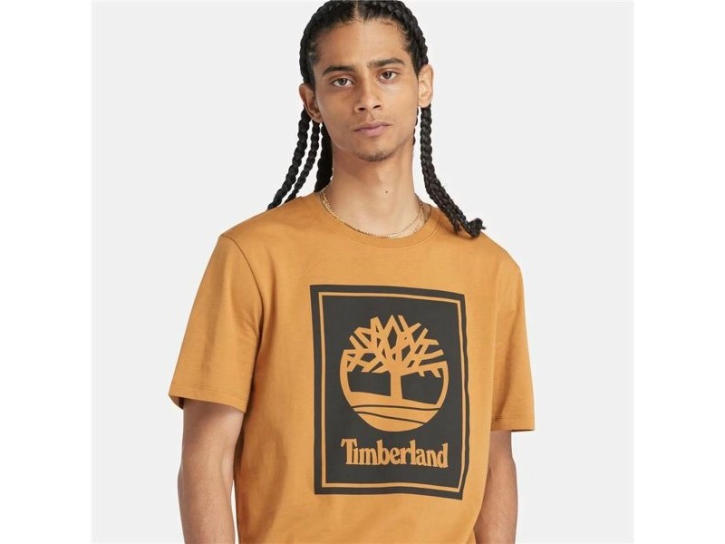 Мъжка тениска с къс ръкав Timberland Stack Logo