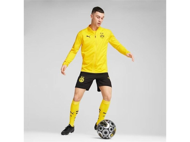 Мъжко Спортно Яке Puma Borussia Dortmund Жълт