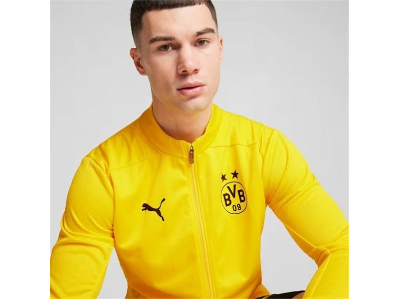 Мъжко Спортно Яке Puma Borussia Dortmund Жълт
