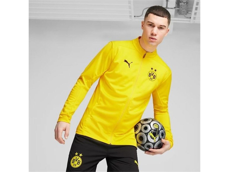Мъжко Спортно Яке Puma Borussia Dortmund Жълт