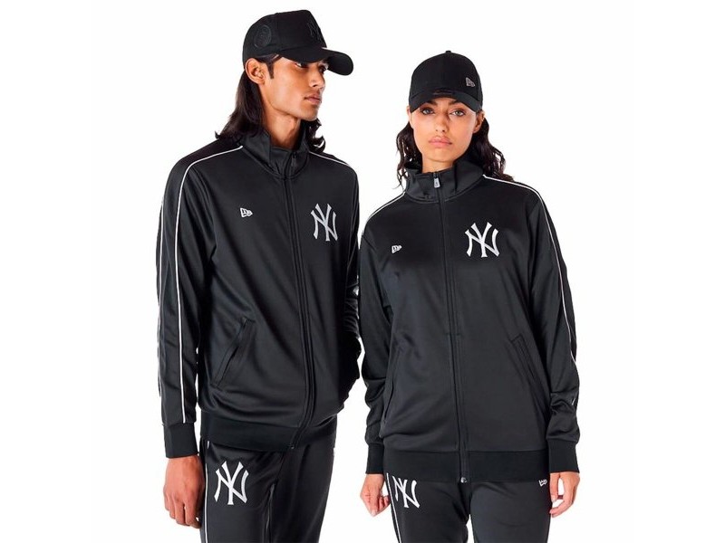 Мъжко Спортно Яке New Era TRACK TOP Черен