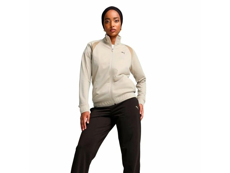 Анцуг за Жена Puma Classic Tricot Suit Op Бежов