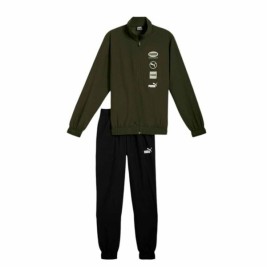 Спортен Костюм за Възрастни Puma Woven Graphic Suit Cl Зелен Мъже