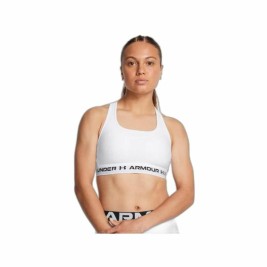 Спортен Сутиен Under Armour CroSSback Mid Бял
