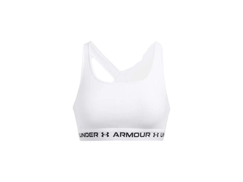Спортен Сутиен Under Armour CroSSback Mid Бял
