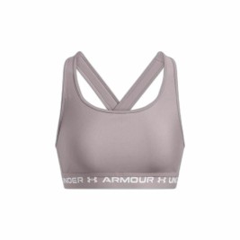 Спортен Сутиен Under Armour CroSSback Mid Сив