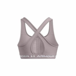 Спортен Сутиен Under Armour CroSSback Mid Сив
