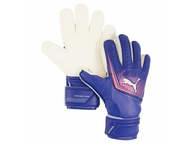 Детски Вратарски Ръкавици Puma Ultra Match Protect Rc Син Многоцветен