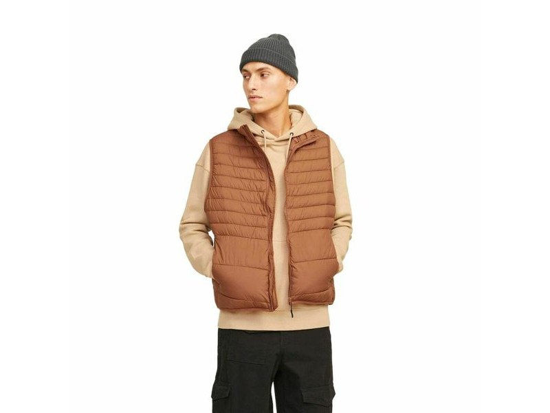 Мъжка Спортна Жилетка Jack & Jones Jjben Square Mocha Bisque