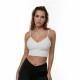 Женски Спортен Топ Black Limba Furina  Сметана