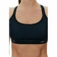 Женски Спортен Топ Black Limba Skyline Mesh Черен