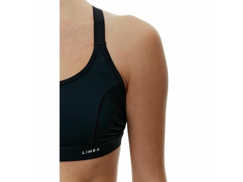 Женски Спортен Топ Black Limba Skyline Mesh Черен