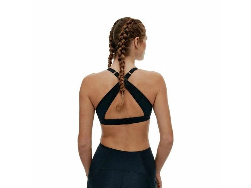 Женски Спортен Топ Black Limba Skyline Mesh Черен