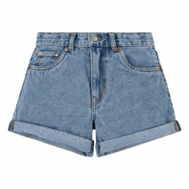 Дънки Levi's Mini Mom Vibe Тъмно синьо