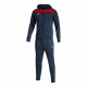 Спортен Костюм за Възрастни Joma Sport PhoenIX II Червен Морско син Детски Мъже 2 Части