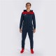 Спортен Костюм за Възрастни Joma Sport PhoenIX II Червен Морско син Детски Мъже 2 Части