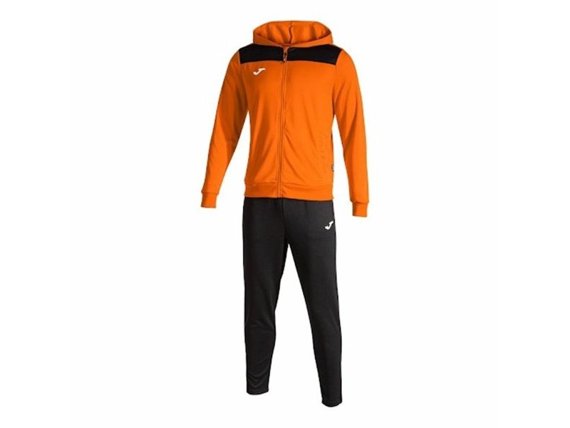 Спортен Костюм за Възрастни Joma Sport PhoenIX II Черен Детски Мъже 2 Части