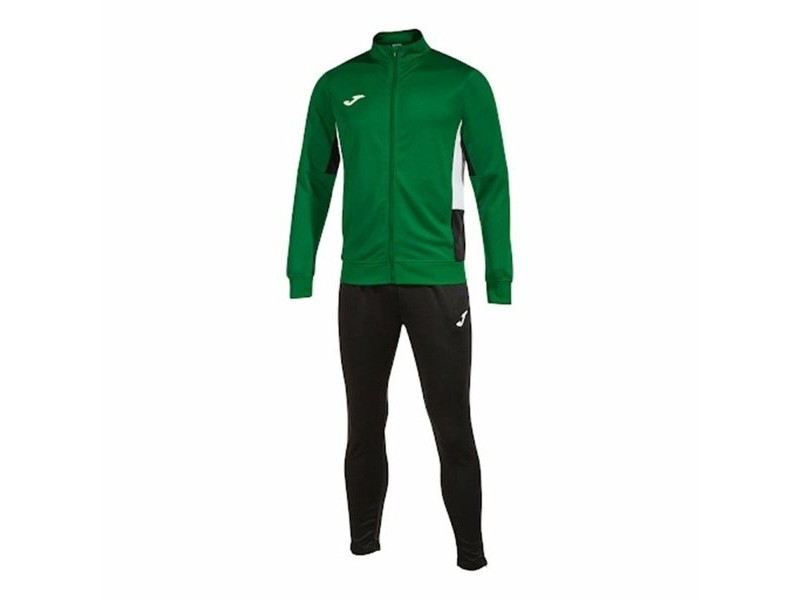 Спортен Костюм за Възрастни Joma Sport Danubio II Черен Зелен Детски Мъже 2 Части