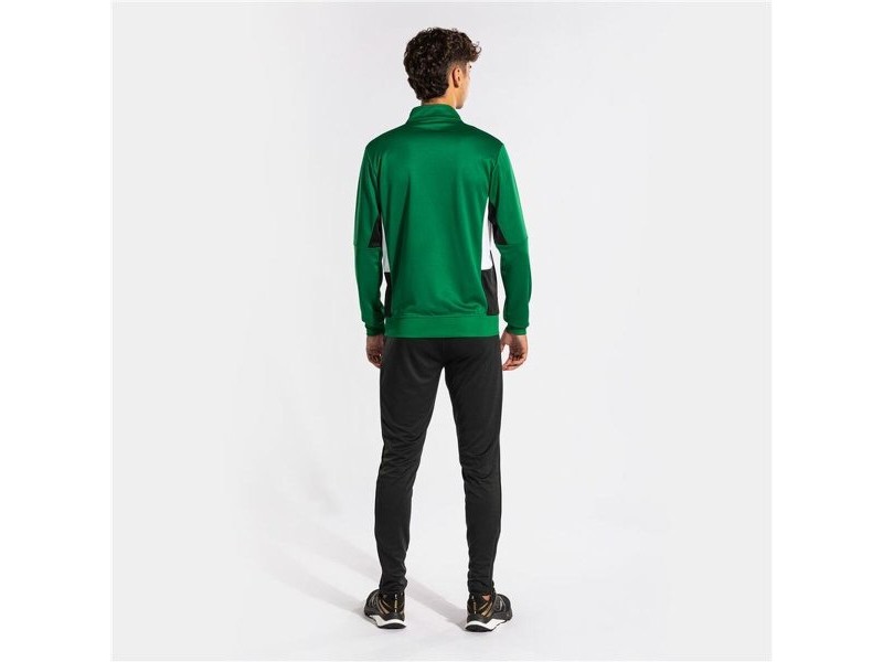 Спортен Костюм за Възрастни Joma Sport Danubio II Черен Зелен Детски Мъже 2 Части
