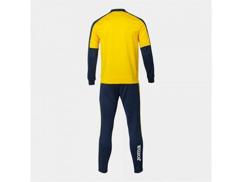 Спортен Костюм за Възрастни Joma Sport Eco Championship Жълт Морско син Детски Мъже 2 Части