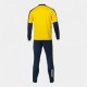 Спортен Костюм за Възрастни Joma Sport Eco Championship Жълт Морско син Детски Мъже 2 Части