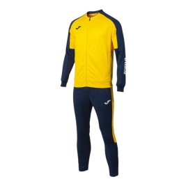Спортен Костюм за Възрастни Joma Sport Eco Championship Жълт Морско син Детски Мъже 2 Части