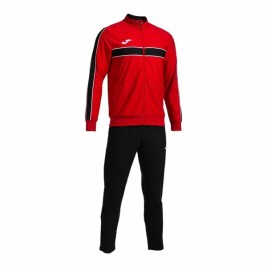 Спортен Костюм за Възрастни Joma Sport Victory Черен Червен Детски Мъже 2 Части