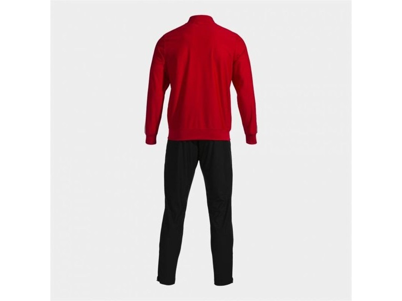 Спортен Костюм за Възрастни Joma Sport Victory Черен Червен Детски Мъже 2 Части
