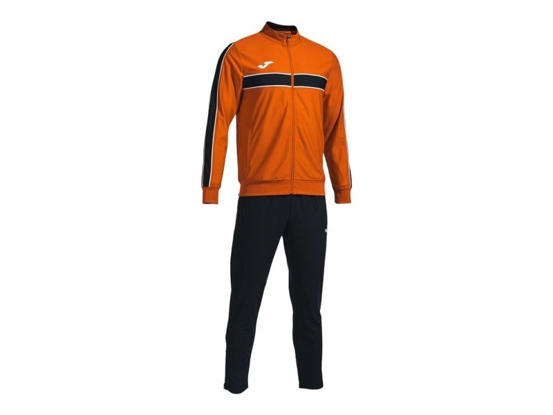 Спортен Костюм за Възрастни Joma Sport Victory Черен Детски Мъже 2 Части