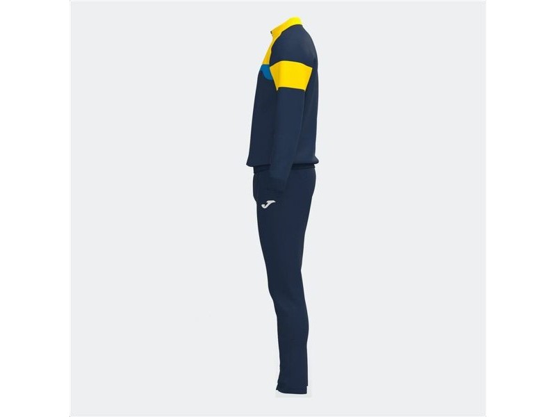 Спортен Костюм за Възрастни Joma Sport Danubio III Жълт Морско син Мъже 2 Части