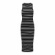 Рокля Only Onlbelfast Stripe Черен