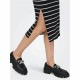 Рокля Only Onlbelfast Stripe Черен