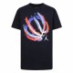 Детски Тениска с къс ръкав Jordan Jdb Bball Fire Ss Черен Детски Тениска с къс ръкав Jordan Jdb Bball Fire Ss Черен