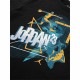 Детски Тениска с къс ръкав Jordan Jdb Jordan 3Peat Ss Черен