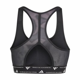 Спортен Сутиен Adidas Essentials Powereact Mid Черен