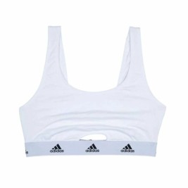 Спортен Сутиен Adidas Active Comfort Cotton Бял