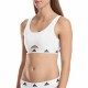 Спортен Сутиен Adidas Active Comfort Cotton Бял