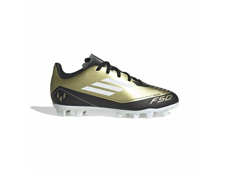 Футболни Обувки за Деца Adidas F50 Club Messi Бял Златен