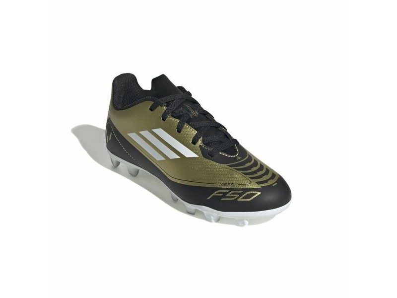 Футболни Обувки за Деца Adidas F50 Club Messi Бял Златен