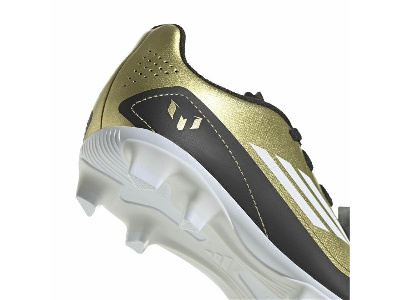 Футболни Обувки за Деца Adidas F50 Club Messi Бял Златен