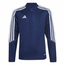 Детски суичър без качулка Adidas Tiro 23 Син