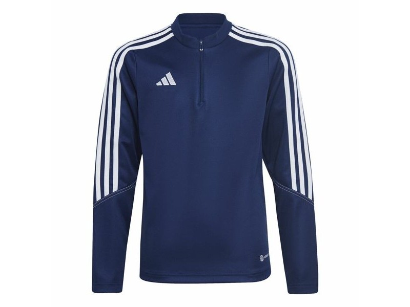 Детски суичър без качулка Adidas Tiro 23 Син