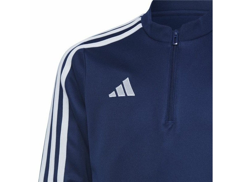 Детски суичър без качулка Adidas Tiro 23 Син