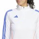 Дамски суичър без качулка Adidas Tiro24 Training Бял