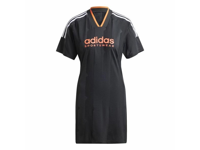 Рокля Adidas Tiro Cut 3 Bandas Jacquard Черен