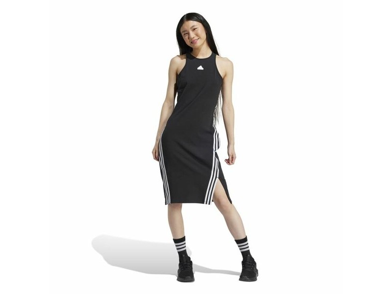 Рокля Adidas Fi 3S Essentials Черен