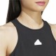 Рокля Adidas Fi 3S Essentials Черен