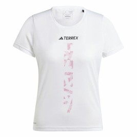 Мъжка тениска с къс ръкав Adidas Terrex Agravic Бял