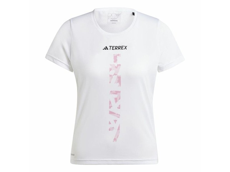 Мъжка тениска с къс ръкав Adidas Terrex Agravic Бял Мъжка тениска с къс ръкав Adidas Terrex Agravic Бял